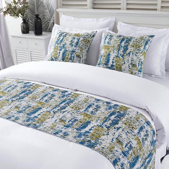 Cotton Sheets with Same Design Bed Mat and Cushion